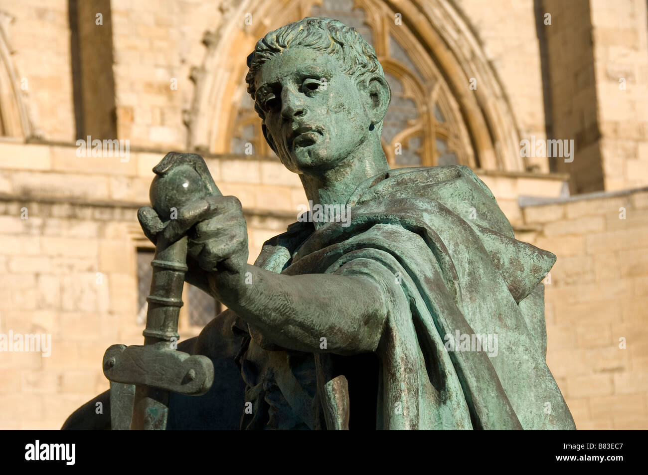 Constantine the Great statue York North Yorkshire England UK United