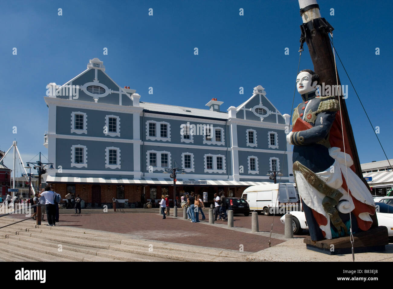 Galleon at The African Trading Post building on the Victoria and Alfred ...