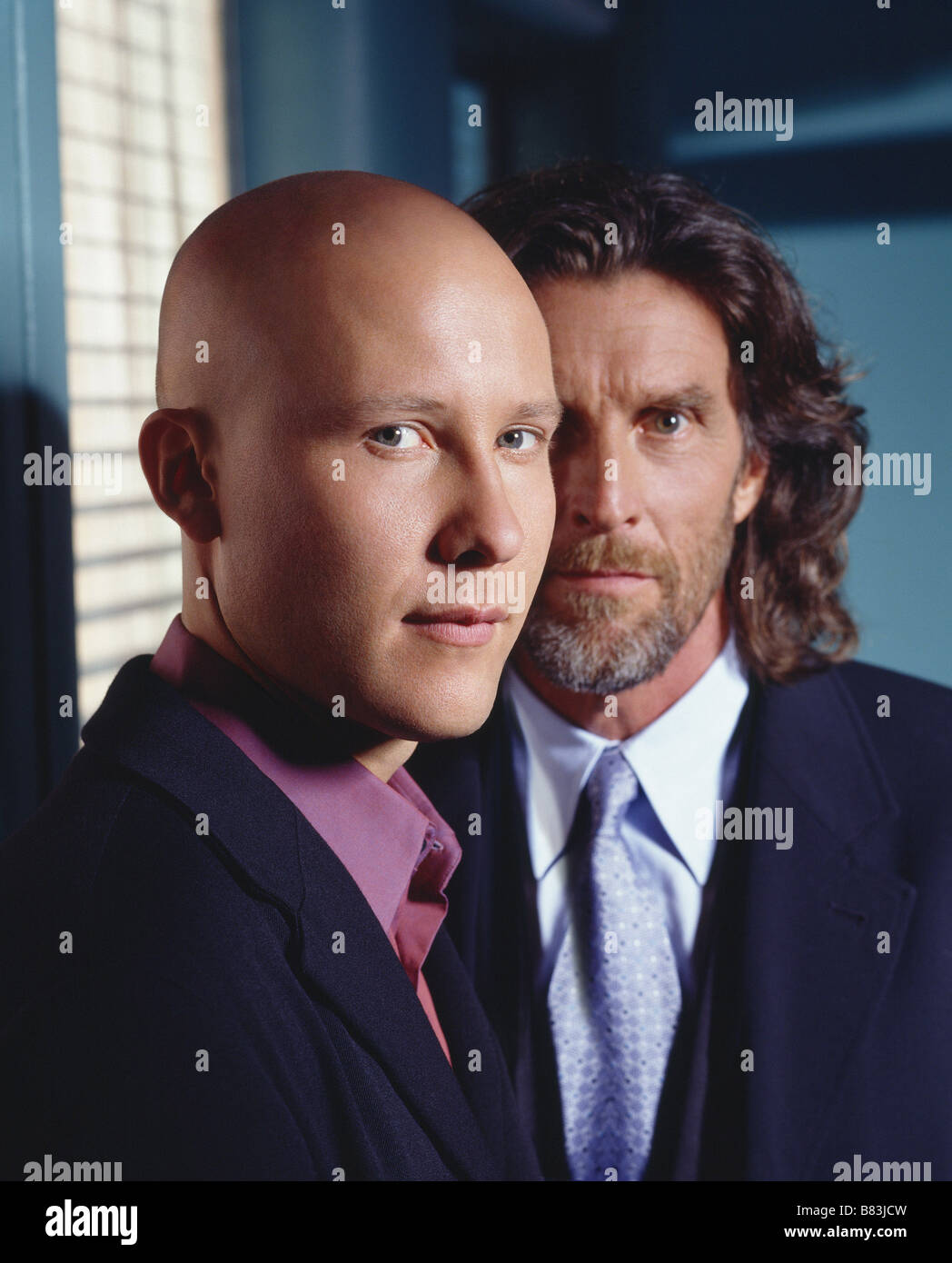 Smallville TV Series 2001 - 2011 USA 2002 Season 2 Michael Rosenbaum, John Glover Stock Photo