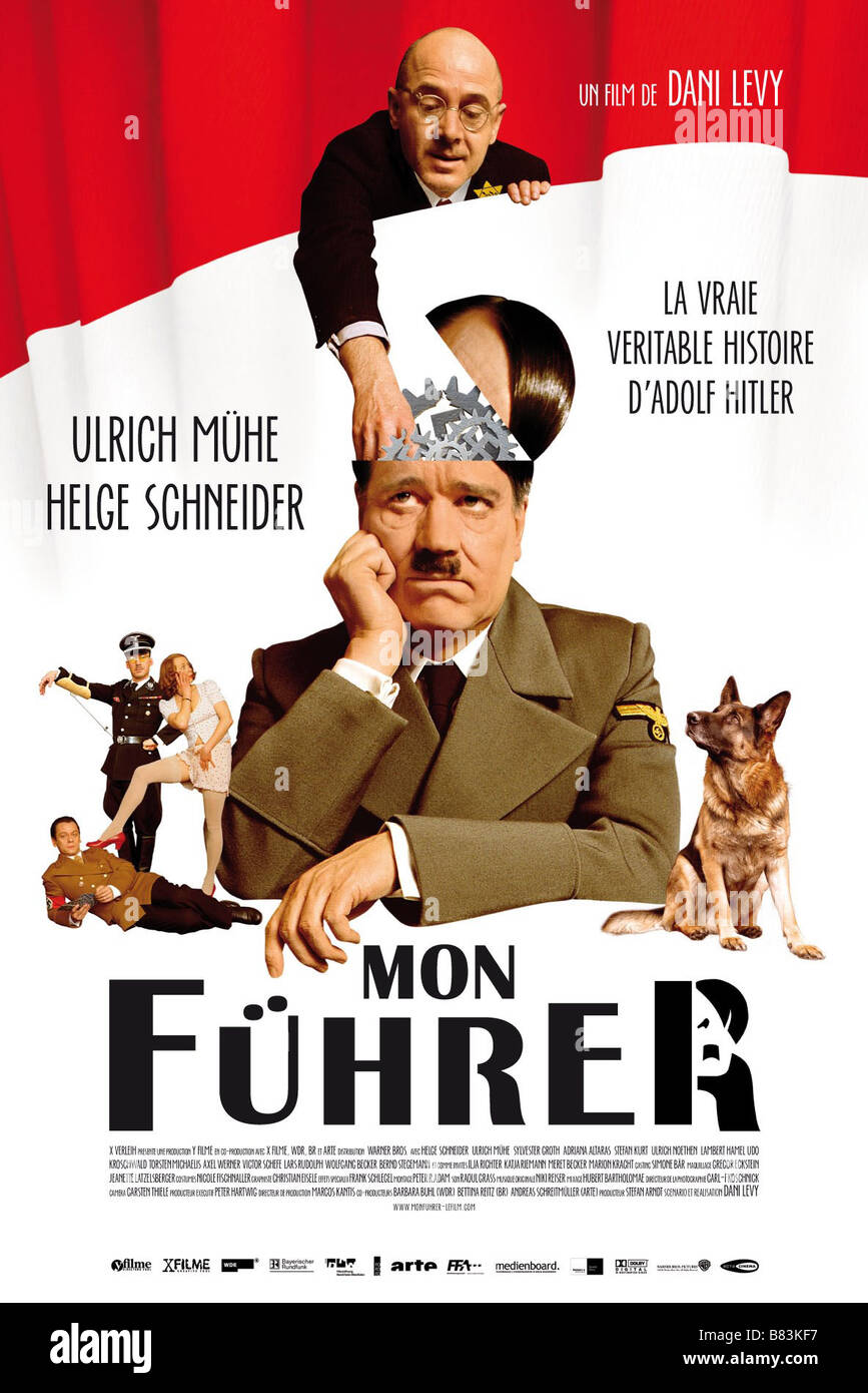 Mein Führer - Die wirklich wahrste Wahrheit über Adolf Hitler  Year: 2007 -  Germany Director: Dani Levy movie poster (fr) Stock Photo