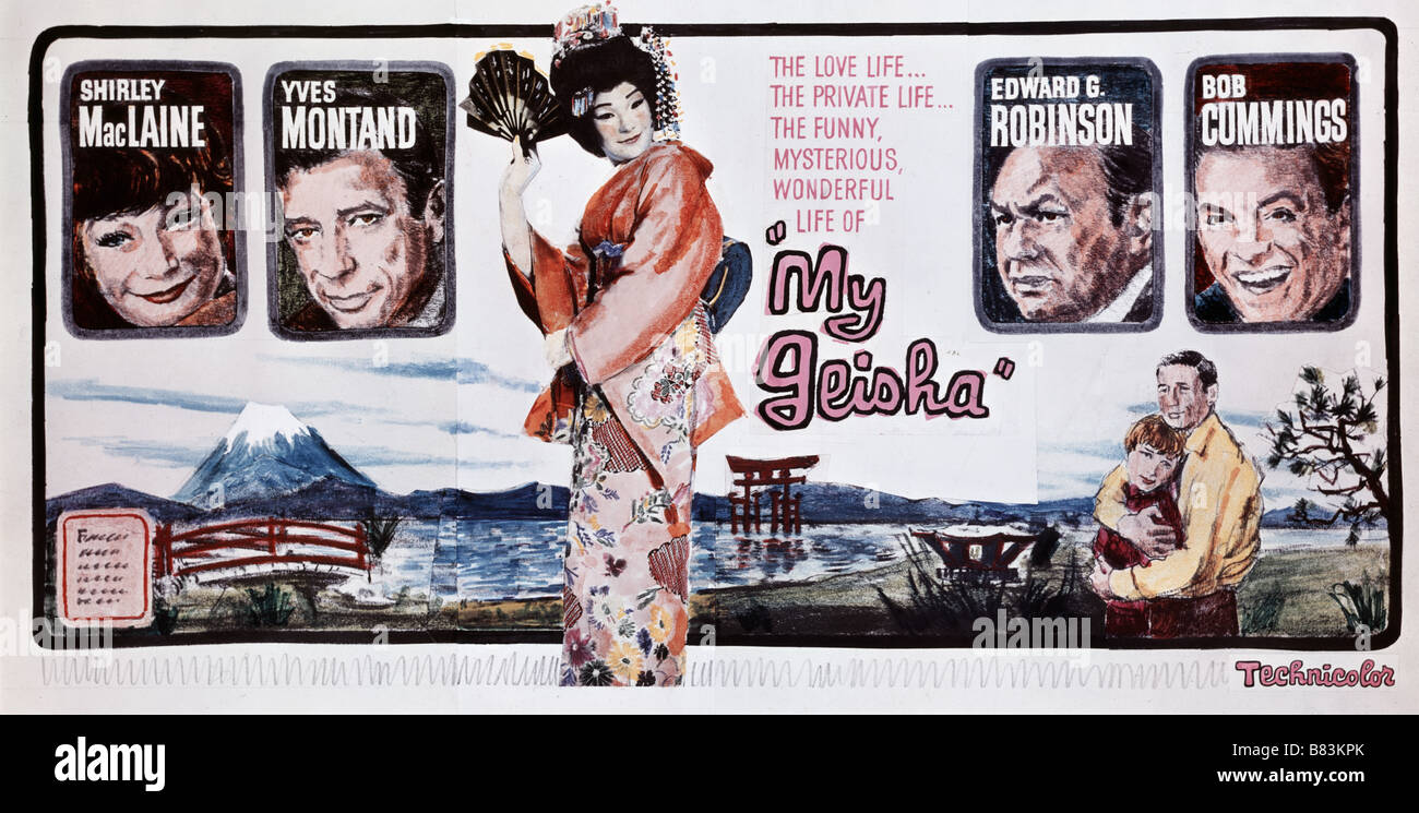 My Geisha Year : 1962 USA Shirley MacLaine Affiche , Poster Director ...