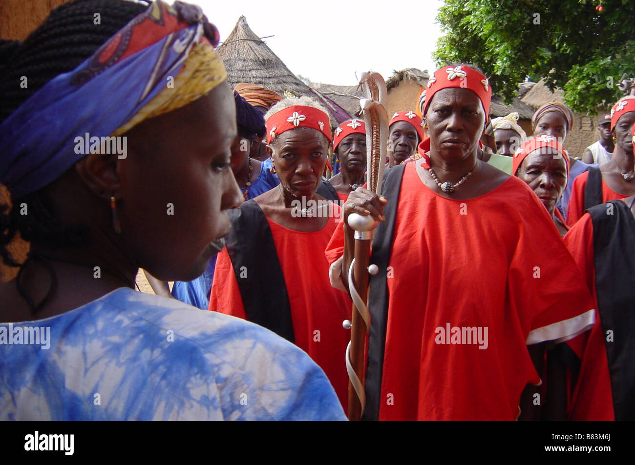 Moolaade Moolaade (2002) Senegal Fatoumata Coulibaly  Director: Sembene Ousmane Stock Photo