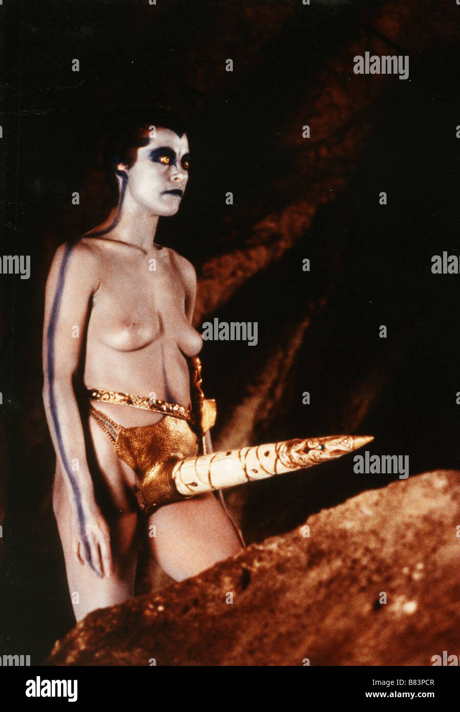 The Lair of the White Worm  Year: 1988 -  UK Amanda Donohoe  Director: Ken Russell Stock Photo