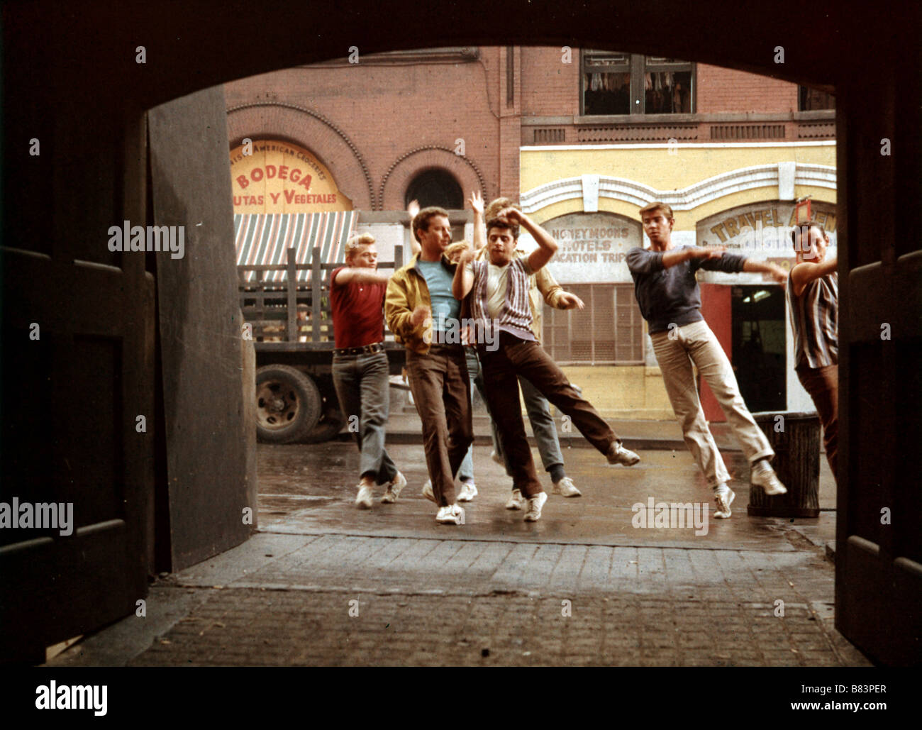 West Side Story  Year: 1961 -  USA Russ Tamblyn , Tony Mordente  Director: Jerome Robbins Robert Wise Stock Photo