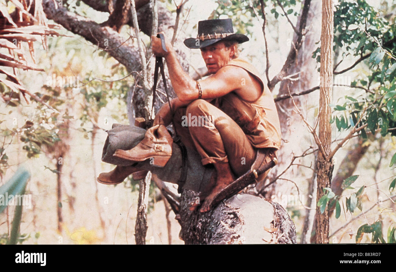 Crocodile Dundee  Year: 1986 - Australia Director: Peter Faiman Paul Hogan Stock Photo