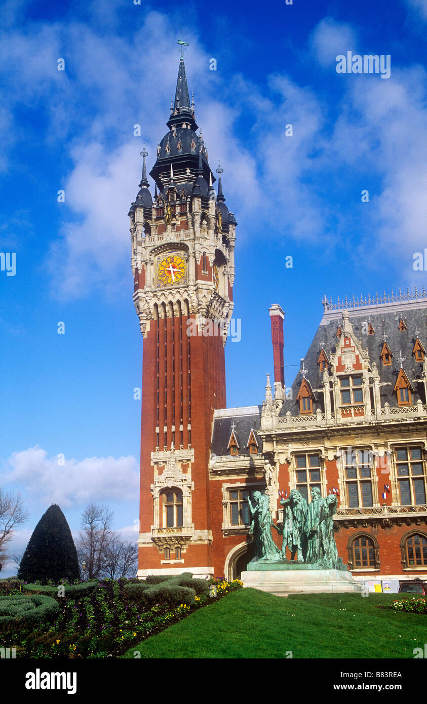 Hotel de Ville, Calais, France, Europe Stock Photo - Alamy