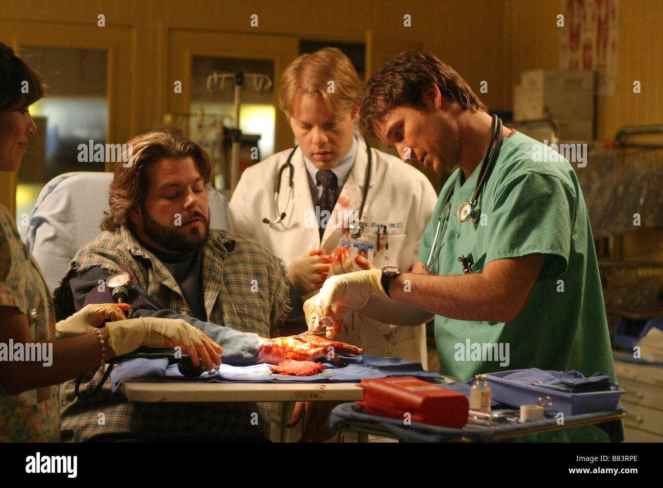 ER TV Series 1994 - 2009 USA 2004 Season 11 Noah Wyle, Andy Powers Stock Photo