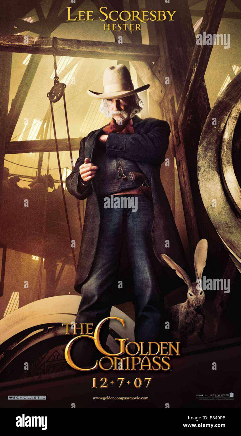 The Golden Compass Year 2007 Usa Uk Director Chris Weitz Sam Elliott Movie Poster Stock 4331