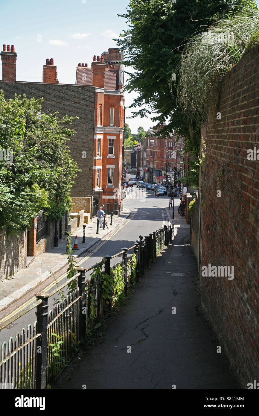 View of Holly Mount, Hampstead, London Stock Photo Alamy