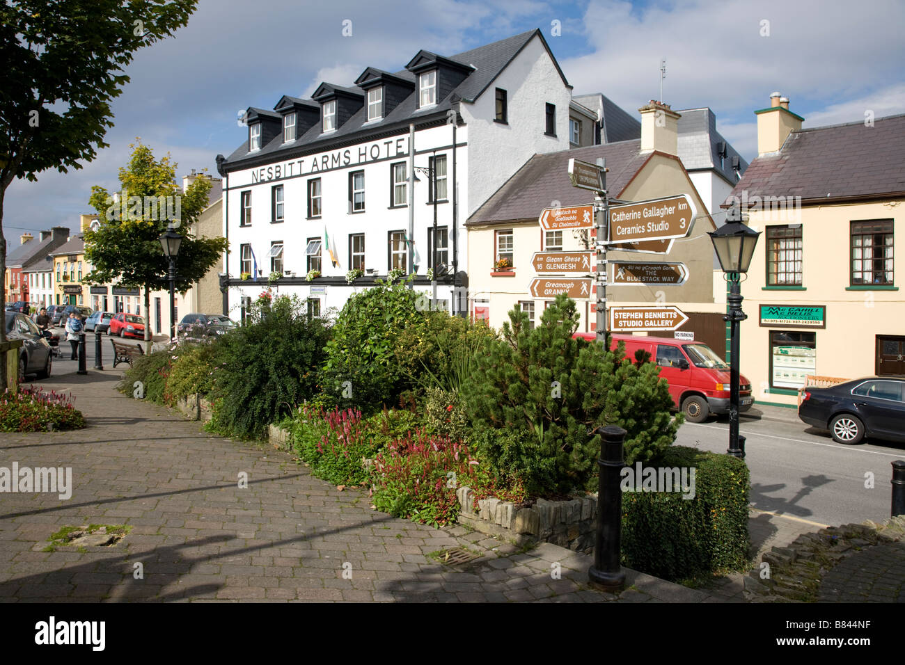 Ardara town county Donegal Ireland Stock Photo Alamy