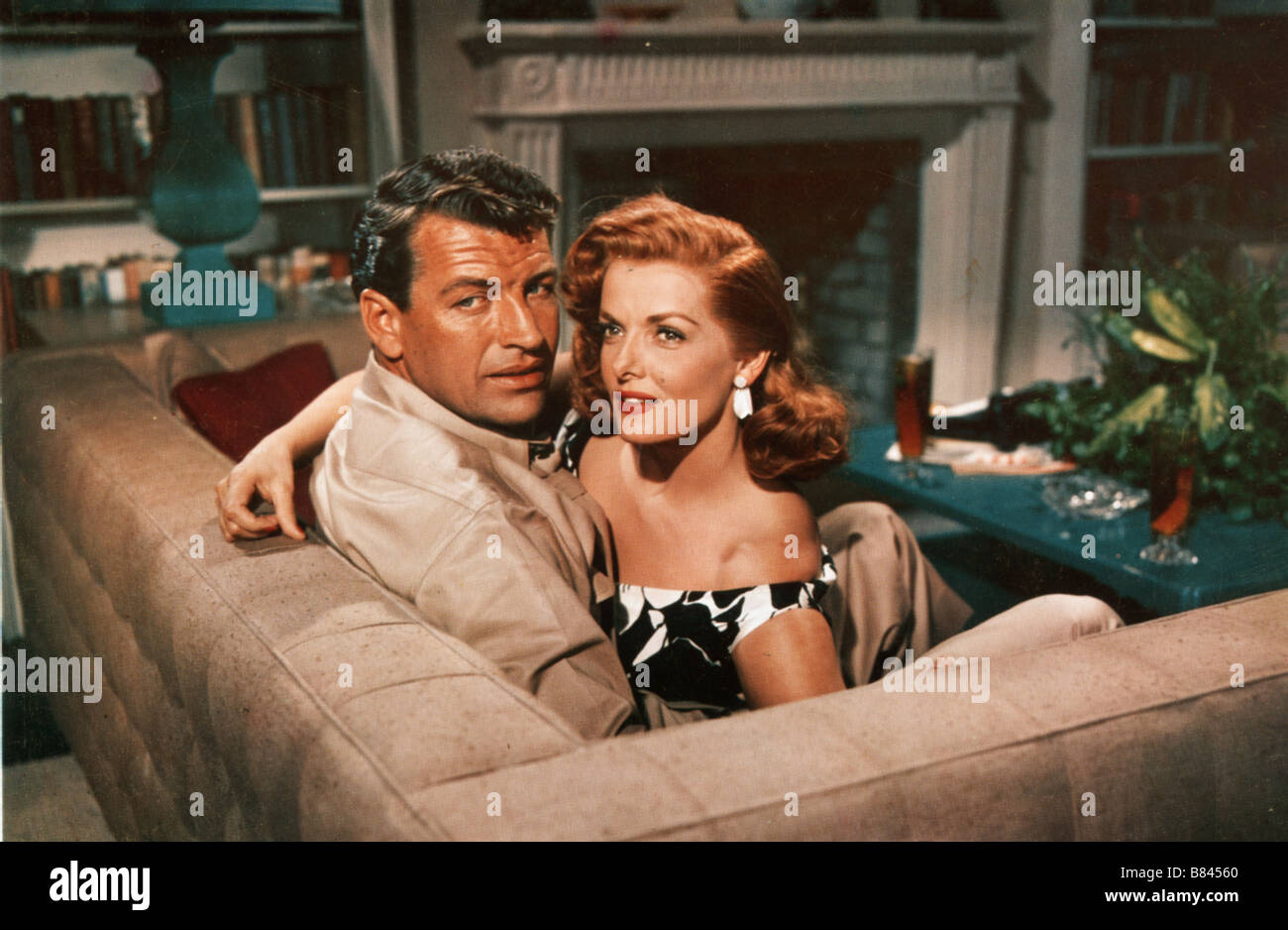 The Revolt of Mamie Stover  Year: 1956 - USA Richard Egan , Jane Russell  Director: Raoul Walsh Stock Photo