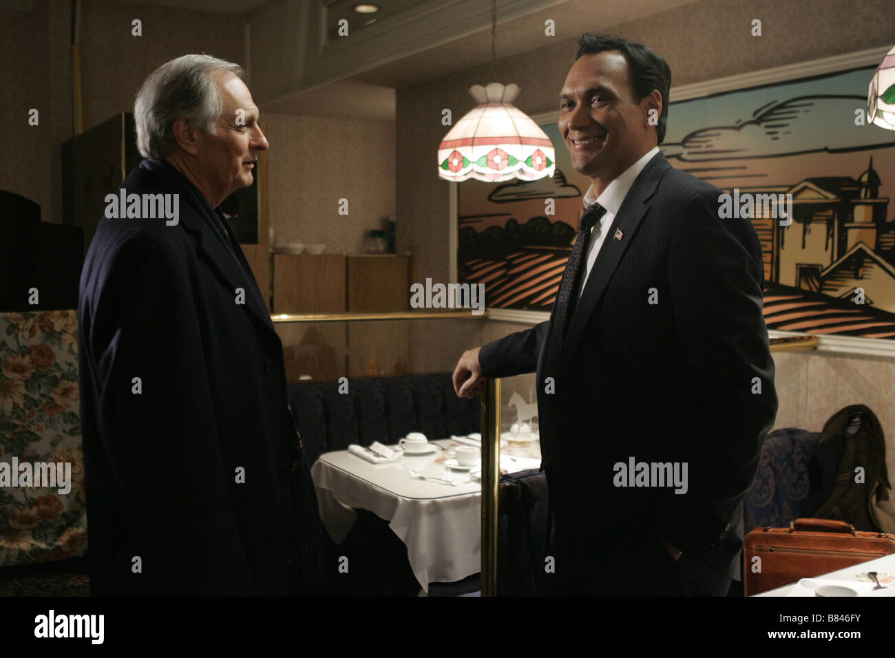 The West Wing TV Series 1999 2006 USA Jimmy Smits, Alan Alda Stock