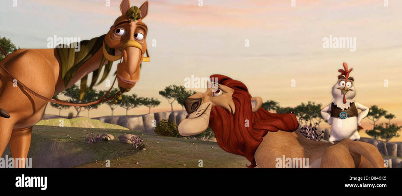 Donkey Xote  Year: 2007 - Spain Director: Jose Pozo  Animation Stock Photo