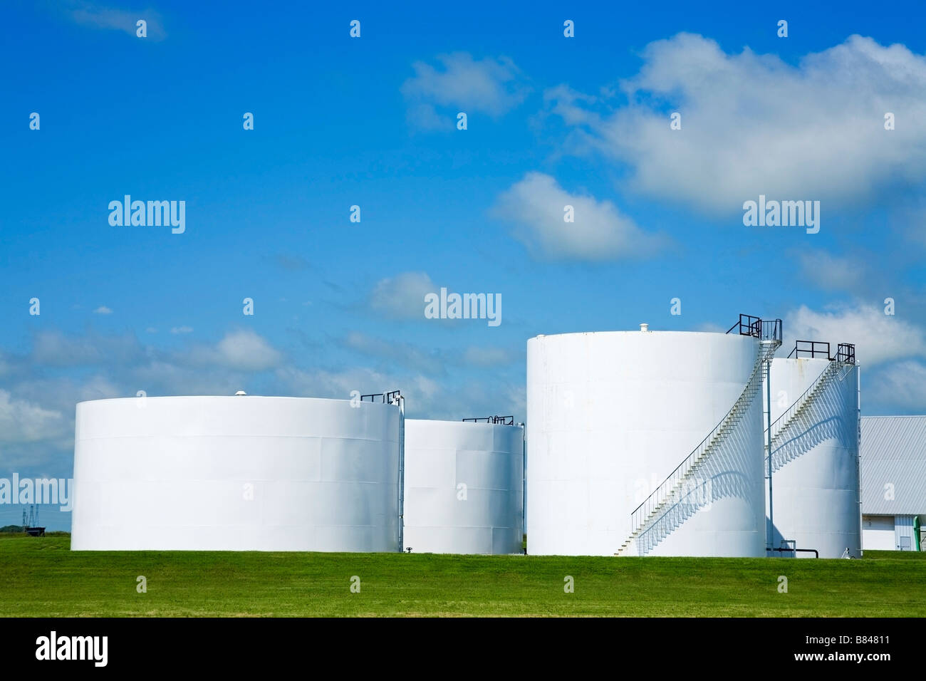 Oil storage terminal, Winnipeg, Manitoba, Canada Stock Photo Alamy