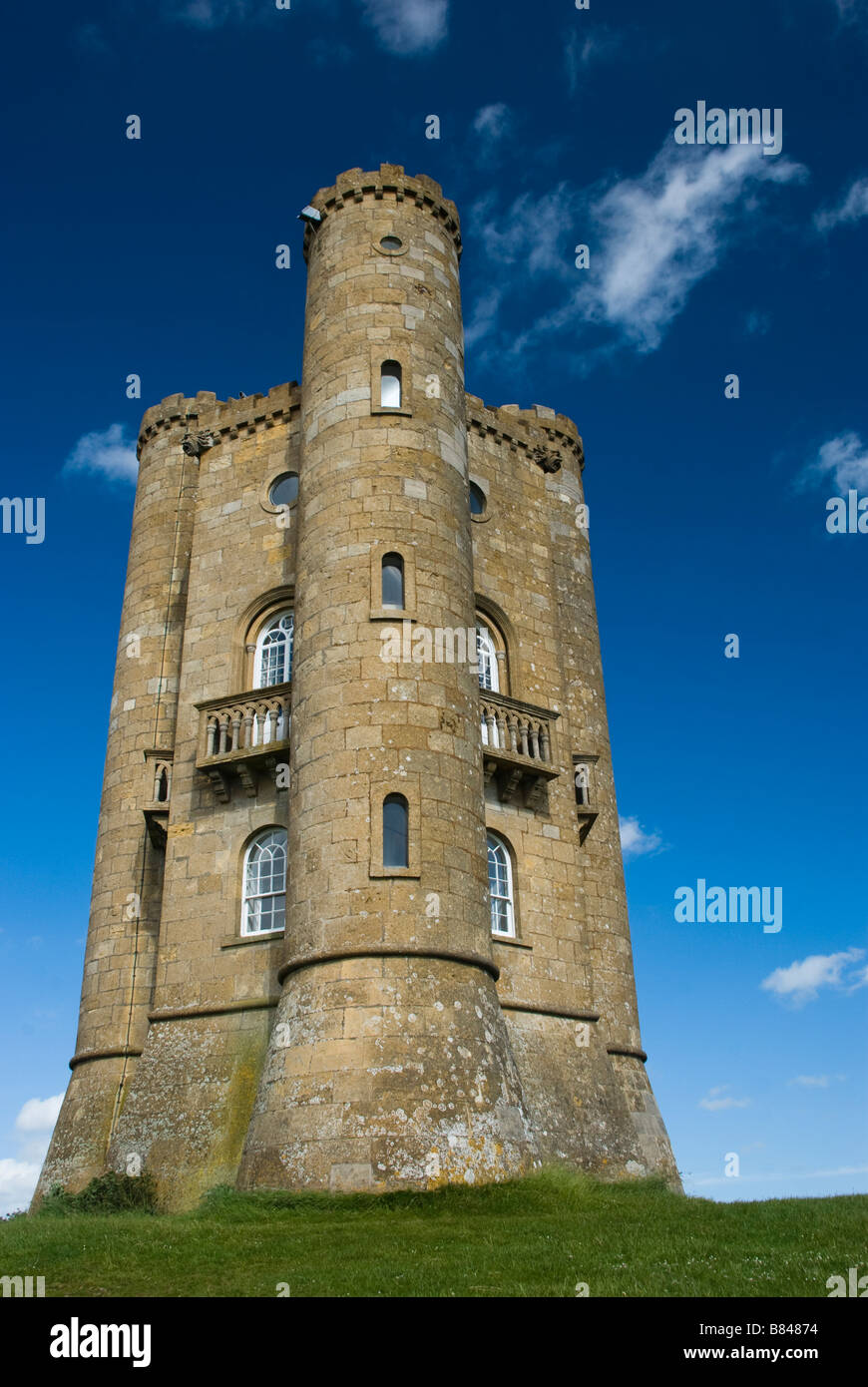 Broadway Tower The Cotswolds Worcestershire England UK Stock Photo
