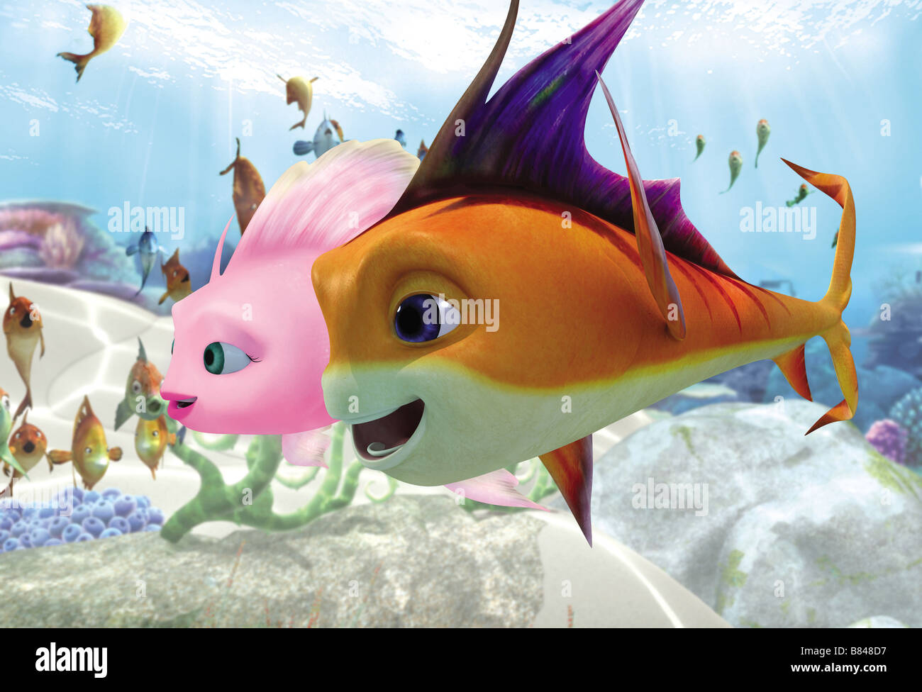 Shark Bait Year: 2006 - USA  South Korea Director: Howard E. Baker, John  Fox Animation Stock Photo - Alamy