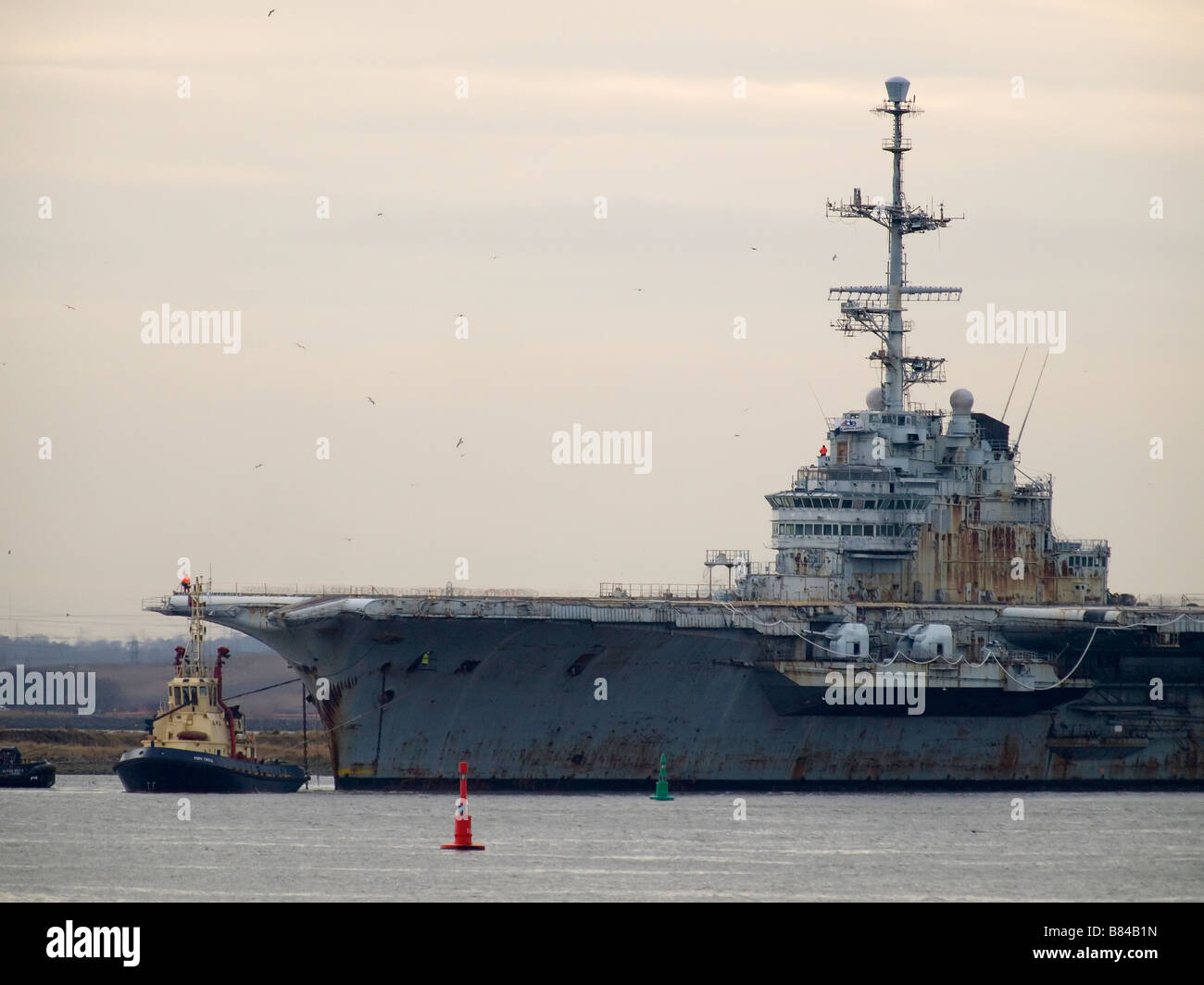 French aircraft carrier clemenceau hi-res stock photography and images -  Alamy