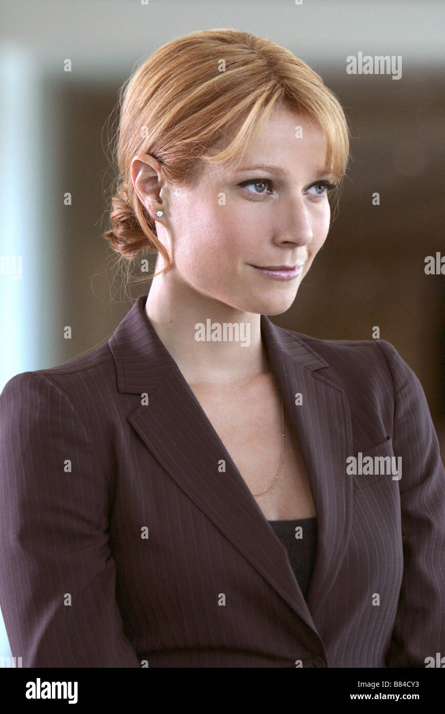 Iron Man Year 2008 USA Paltrow Director Jon Favreau Stock