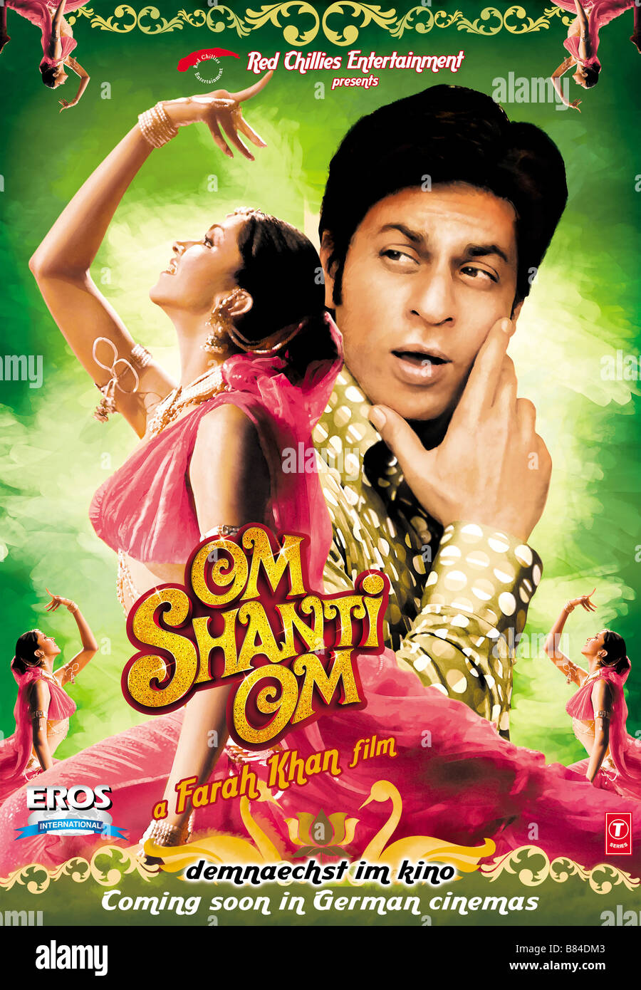 Om Shanti Om O.S.O. Year: 2007 - India Affiche / Poster Deepika ...