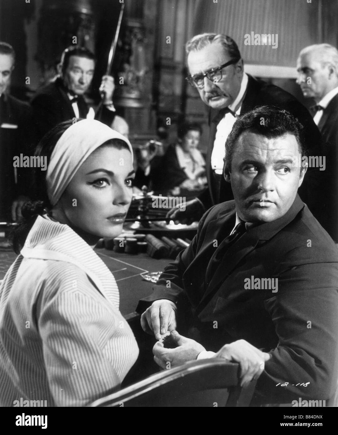 Les sept voleurs Seven Thieves  Year: 1960 - USA Joan Collins, Rod Steiger  Director: Henry Hathaway Stock Photo