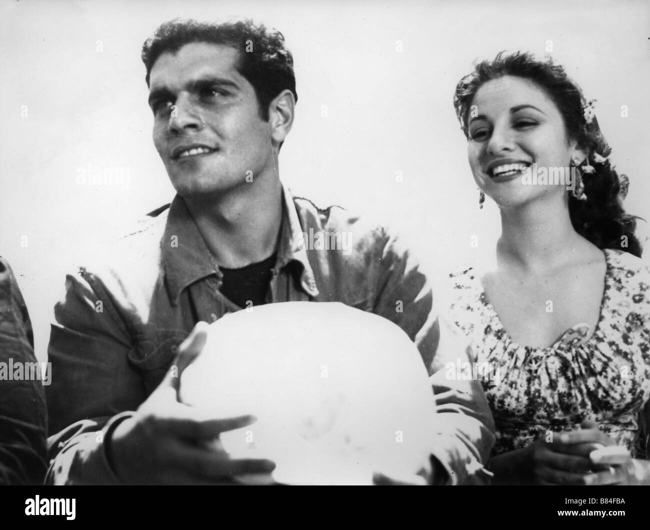 Siraa Fil-Wadi Year : 1954 Egypt Omar Sharif, Faten Hamama  Director: Youssef Chahine Stock Photo