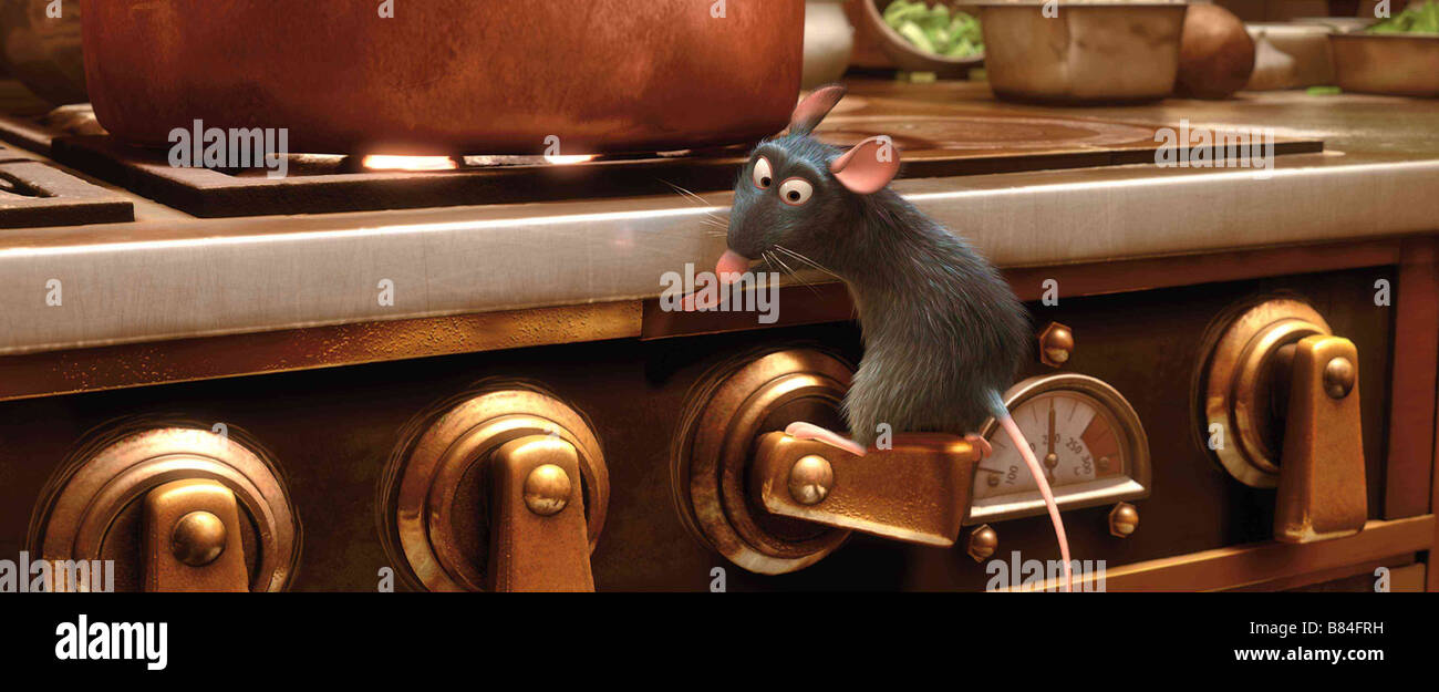 Ratatouille Year 2007 USA Director Brad Bird Animation Stock Photo