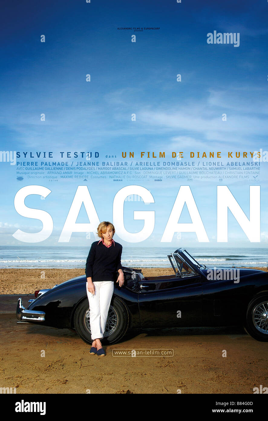 Sagan Sagan (2008) France Affiche / Poster Sylvie Testud  Director: Diane Kurys Stock Photo