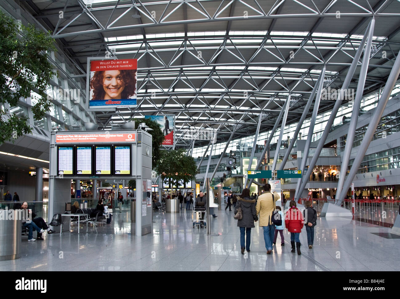 Düsseldorf International Airport Germany Stock Photo Alamy