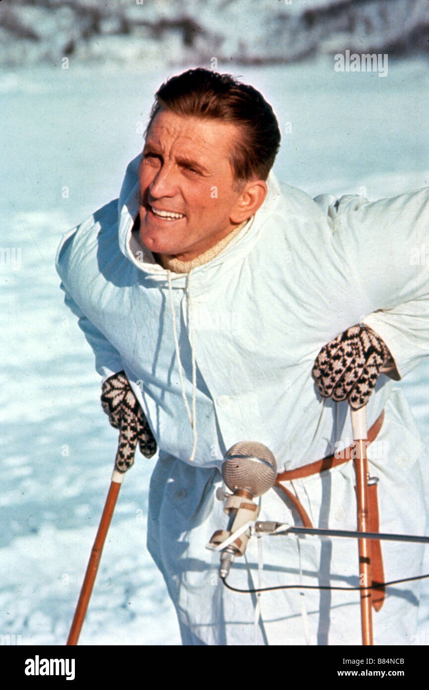 The Heroes of Telemark Year 1965 UK Director Anthony Mann Kirk Stock