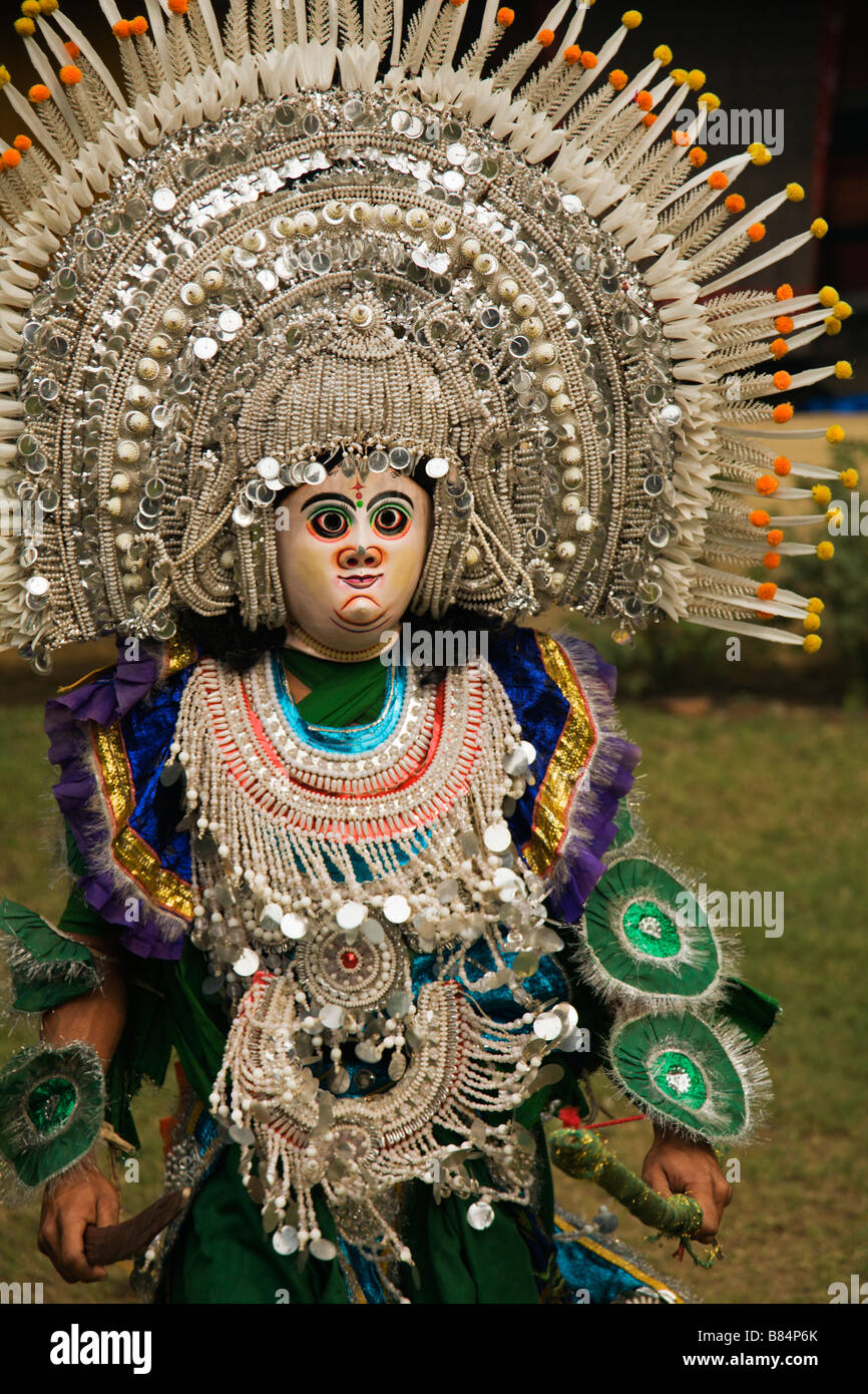 Purulia Chhau Dance  Chhau Mask  masked dance of India  T2B