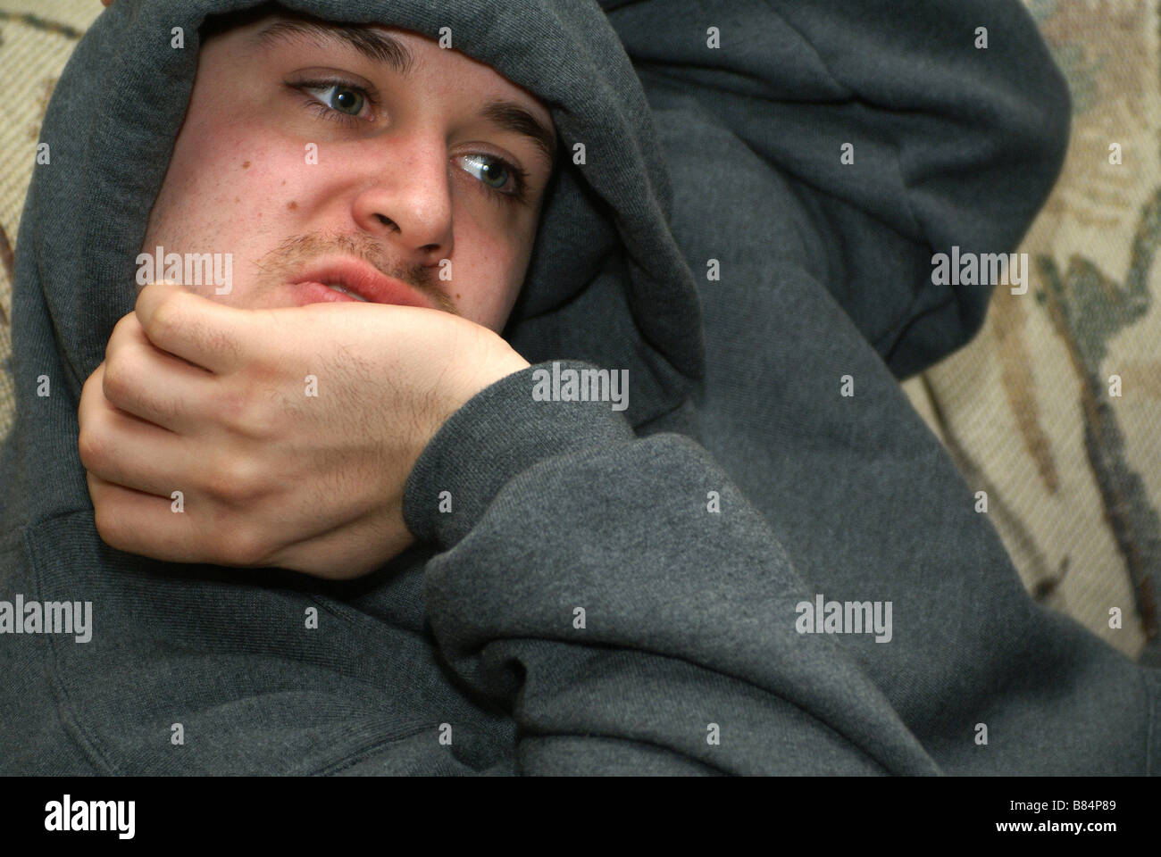 Grasp chin hi-res stock photography and images - Alamy