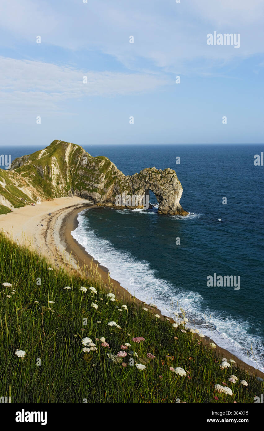 Durdle Door near Lulworth Dorset England United Kingdom Stock Photo Alamy