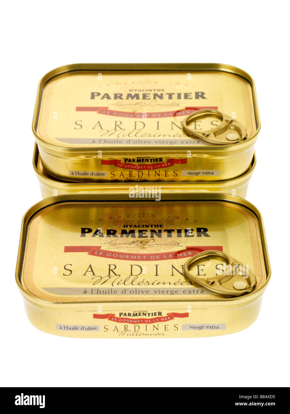 Parmentier Branded French Branded Packaging For Tinned Sardines in