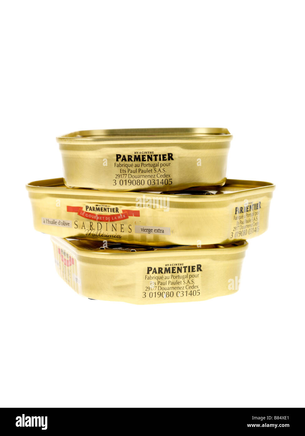 Parmentier Branded French Branded Packaging For Tinned Sardines in