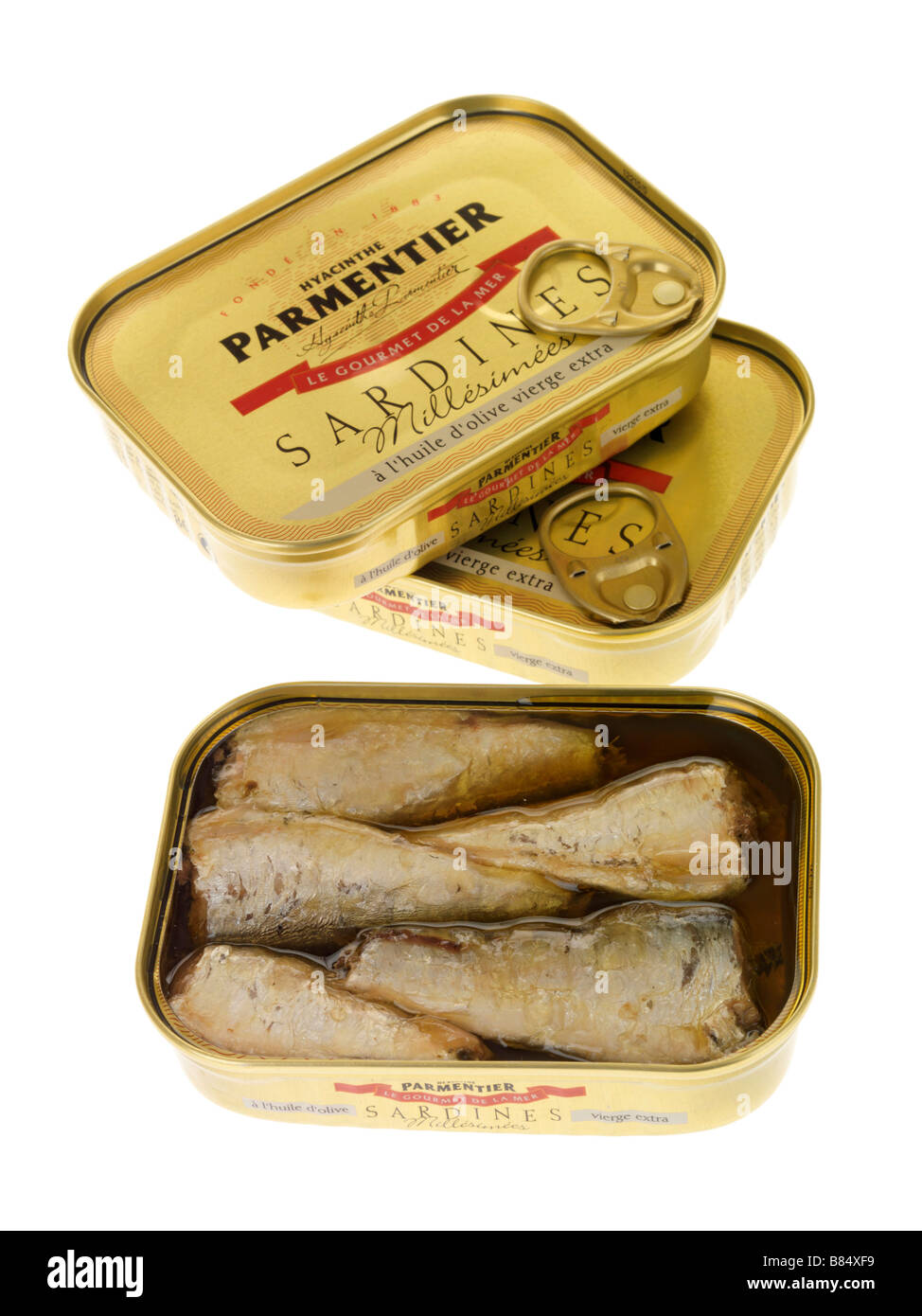 Parmentier Branded French Branded Packaging For Tinned Sardines in