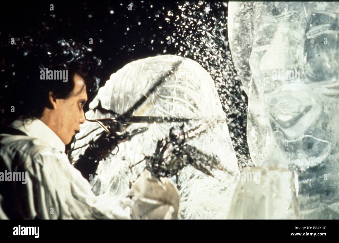 Edward scissorhands Year: 1990 Director: Tim Burton Johnny Depp, Stock Photo