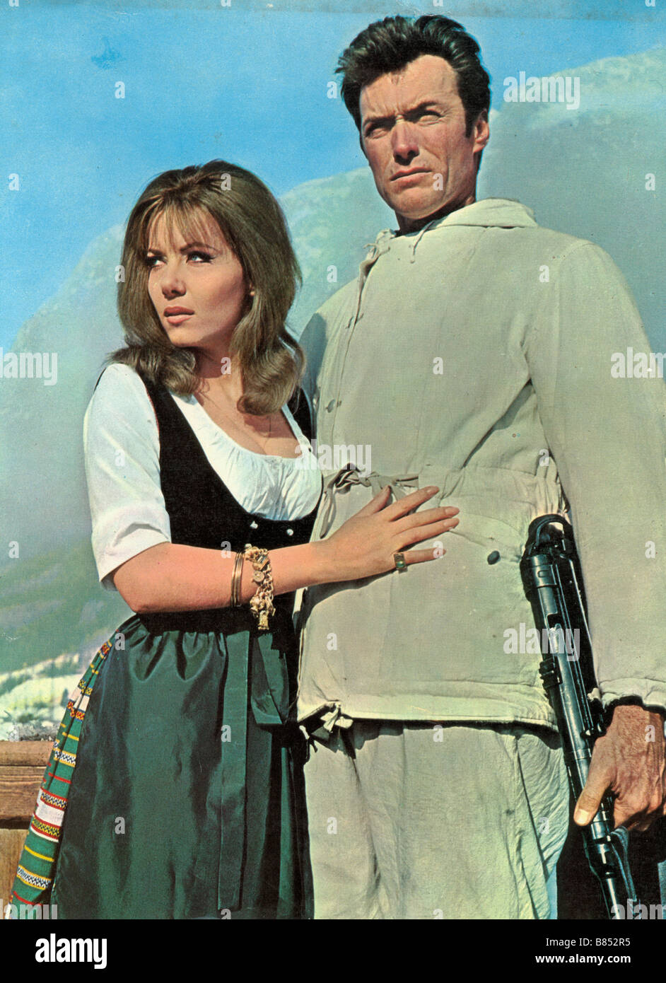 Where Eagles Dare  Year: 1968 Clint Eastwood, Mary Ure  Director: Brian G. Hutton Stock Photo