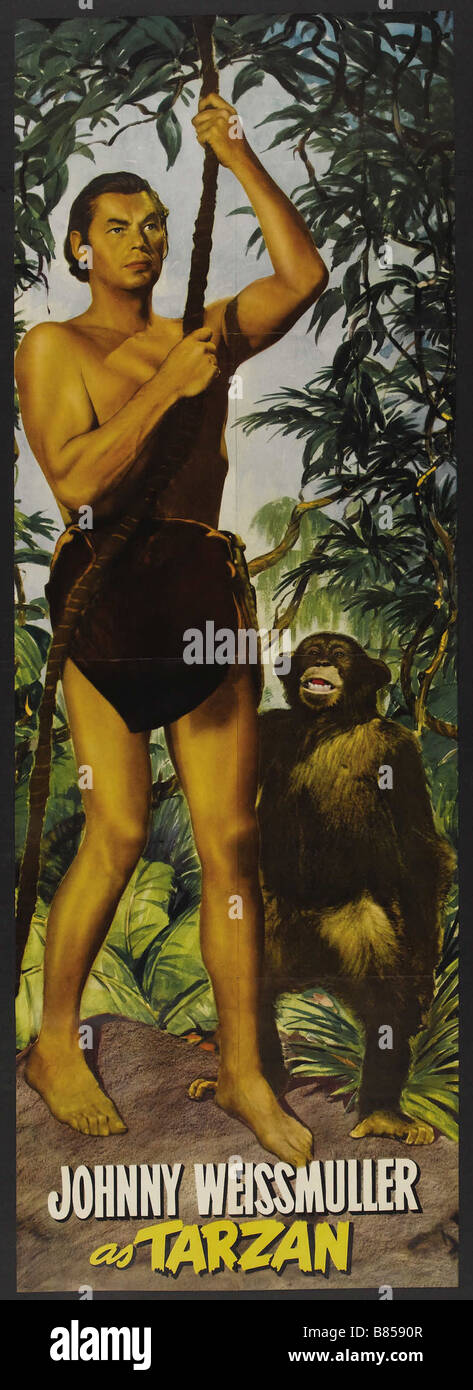 Tarzan and the huntress Year: 1947 USA Director : Kurt Neumann Stock Photo