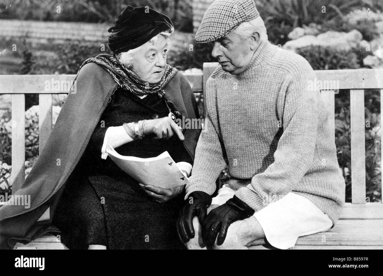 Murder Most Foul  Year: 1964  Director: George Pollock Margaret Rutherford  Adaption of a novel of Agatha Christie Stock Photo