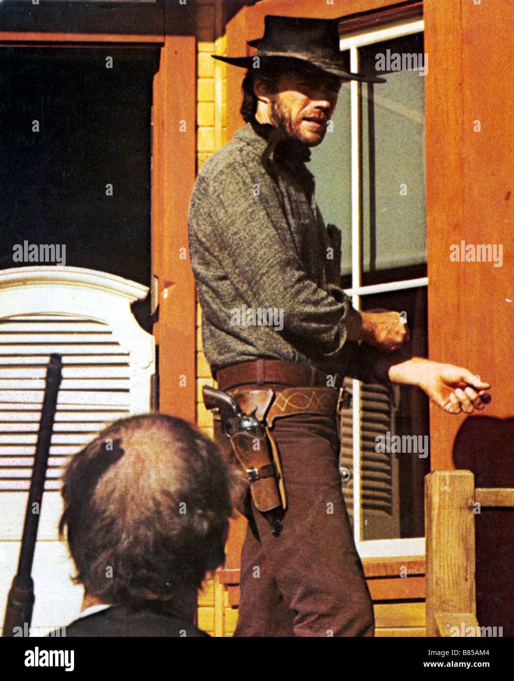 High Plains Drifter  Year : 1973 - USA Clint Eastwood  Director : Clint Eastwood Stock Photo