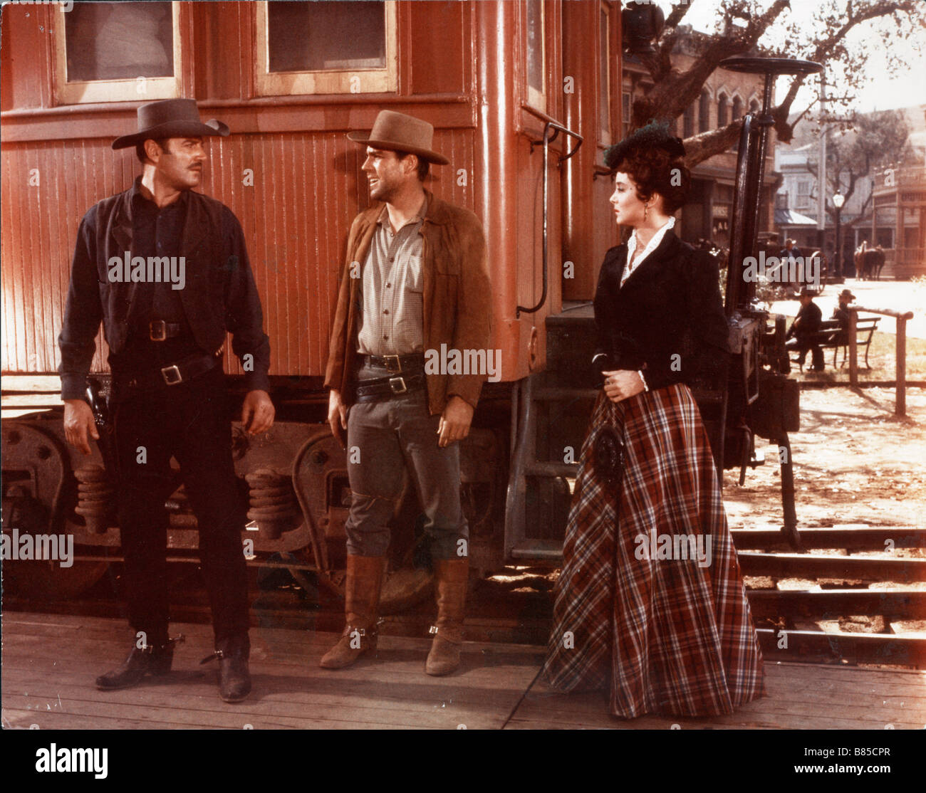 Last train from Gun Hill Year : 1959 - USA Carolyn Jones Director : John Sturges Stock Photo