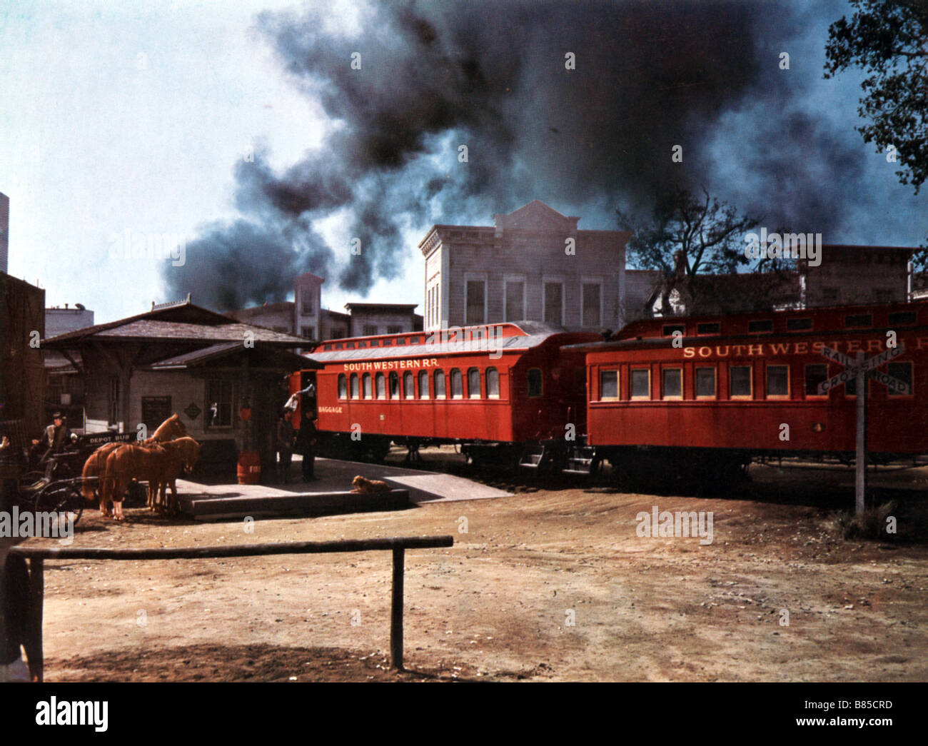 Last train from Gun Hill Year : 1959 - USA Director : John Sturges Stock Photo