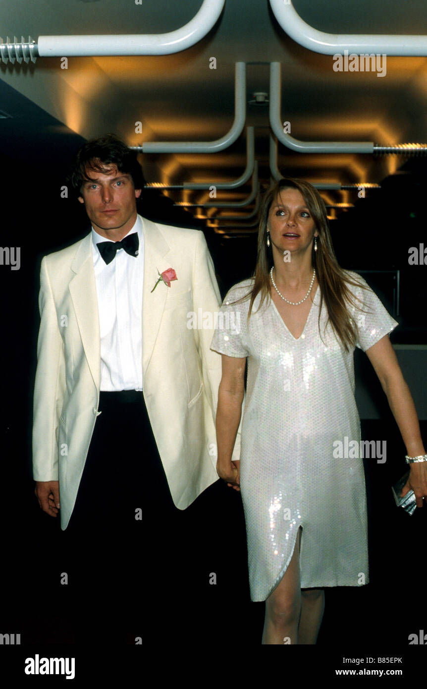 Christopher et Dana Reeve Stock Photo Alamy