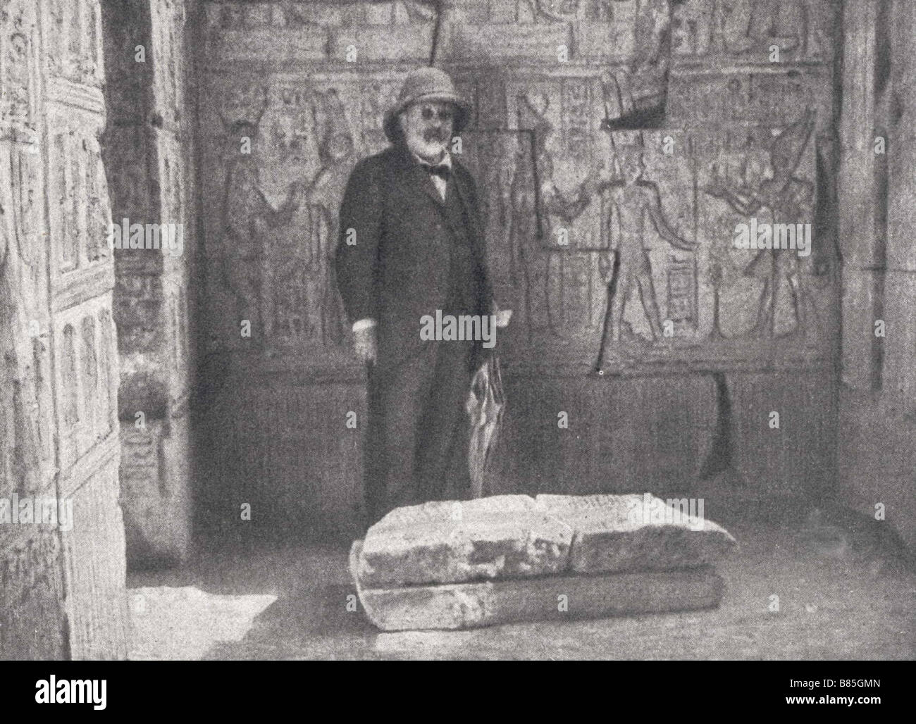 Gaston Maspero a Deir El Stock Photo Alamy