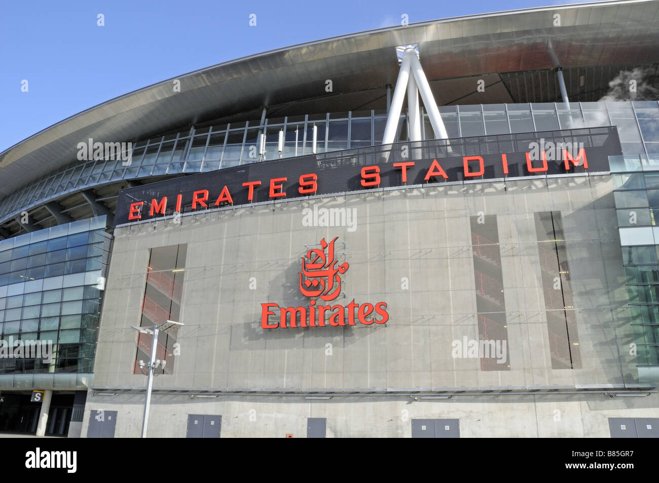 Emirates Stadium Arsenal Football Club Holloway London England UK Stock Photo
