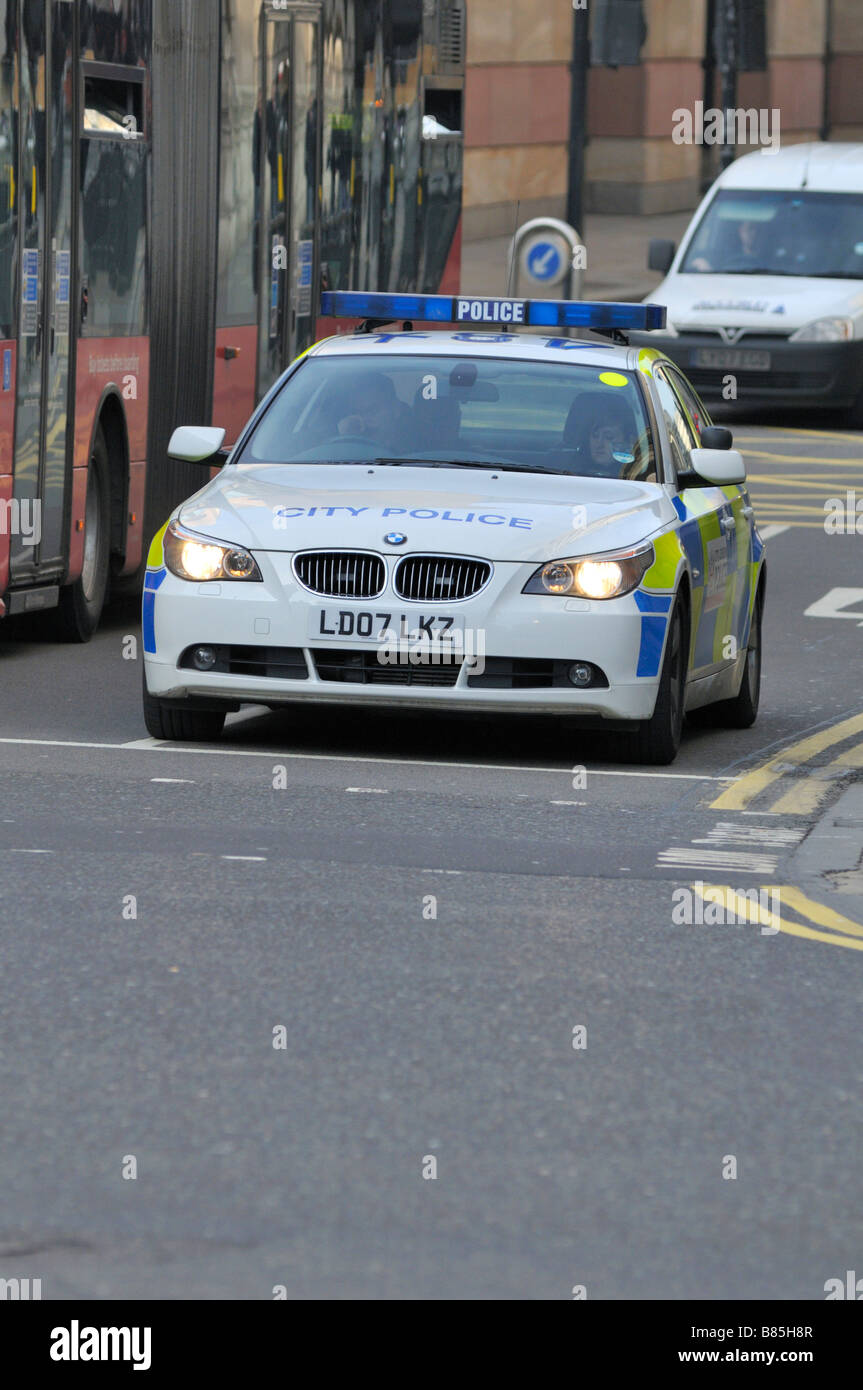 Uk police car hi-res stock photography and images - Alamy