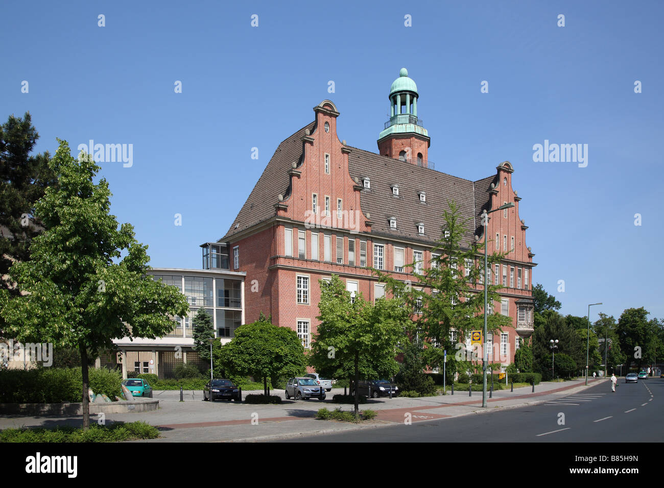 Berlin Reinickendorf Rathaus Town Hall Stock Photo