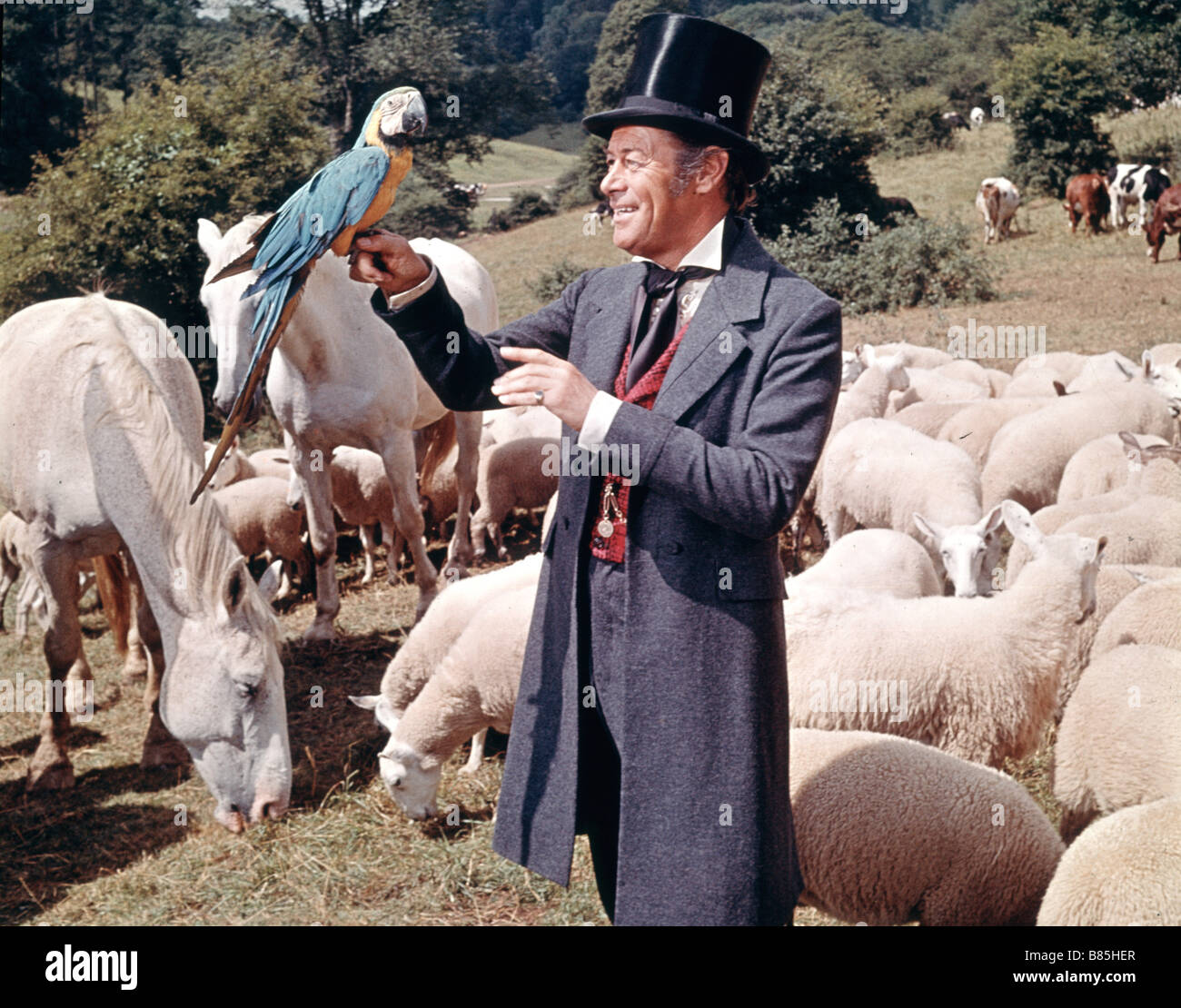 l'extravagant docteur dolittle Doctor Dolittle Année : 1967 - USA Rex  Harrison Director : Richard Fleischer Stock Photo - Alamy