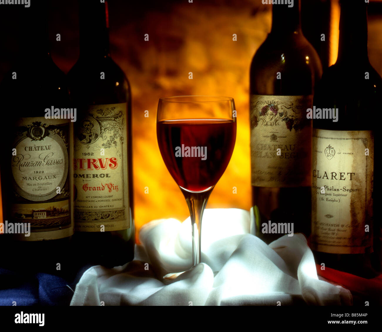 French red wine Stock Photo Alamy