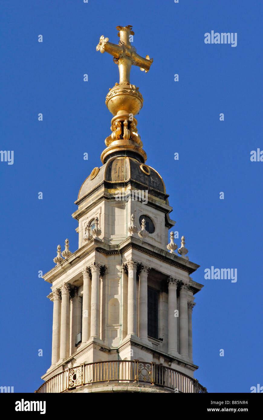 St Paul's Cathedral  dome, London, UK Stock Photo